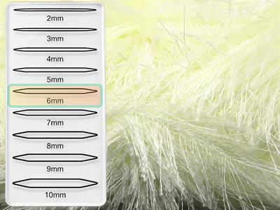 4x100gr. EYELASH 100GR Açık Krem  Yumoş, Sakallı, Kışlık, Kalın