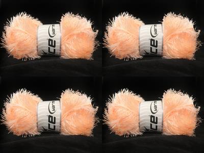 4x100gr. EYELASH 100GR Neon Turuncu  Yumoş, Sakallı, Kışlık, Kalın