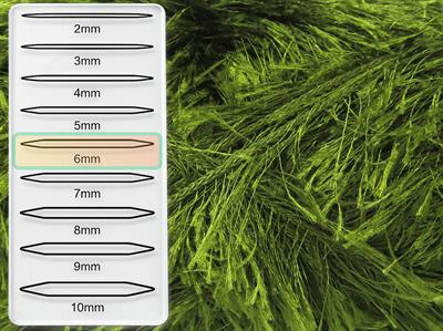 4x100gr. EYELASH 100GR Orman Yeşili  Yumoş, Sakallı, Kışlık, Kalın