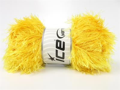 4x100gr. EYELASH 100GR Sarı  Yumoş, Sakallı, Kışlık, Kalın