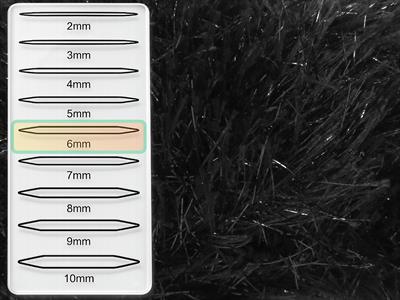 4x100gr. EYELASH DAZZLE Siyah Metalik Simli Metalik Simli, Yumoş, Sakallı, Kışlık, Kalın