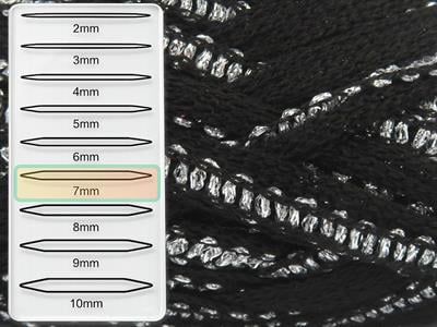 4x100gr. FLAMENCO Siyah Simli, Akrilik Fular - Şal, Metalik Simli, Kışlık, Çok Kalın, Akrilik