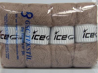 4x100gr. MOHAIR CLASSIC Açık Kamel Yün, Tiftik, Akrilik Kışlık, Tiftik, Kalın