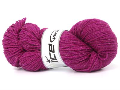 4x100gr. ORGANIC MERINO WOOL Merino Yün Koyu Fuşya Lüks, Kışlık, Yün, 100% Yün, Merino Yün