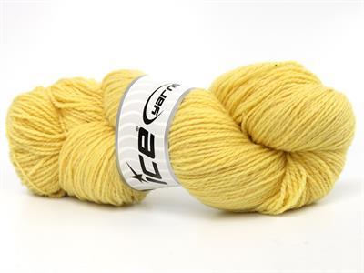 4x100gr. ORGANIC MERINO WOOL Merino Yün Limon Sarısı Lüks, Kışlık, Yün, 100% Yün, Merino Yün