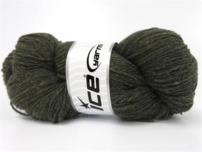 4x100gr. ORGANIC MERINO WOOL Merino Yün Haki Lüks, Kışlık, Yün, 100% Yün, Merino Yün