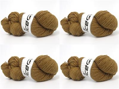 4x100gr. ORGANIC MERINO WOOL Merino Yün Deve Tüyü Lüks, Kışlık, Yün, 100% Yün, Merino Yün