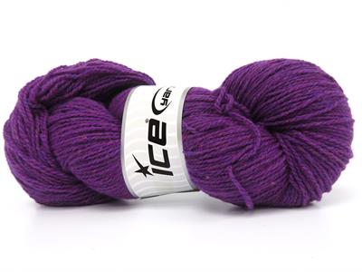 4x100gr. ORGANIC MERINO WOOL Merino Yün Mor Lüks, Kışlık, Yün, 100% Yün, Merino Yün
