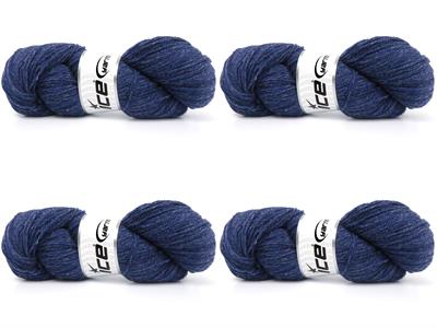 4x100gr. ORGANIC MERINO WOOL Merino Yün Kot Mavisi Lüks, Kışlık, Yün, 100% Yün, Merino Yün