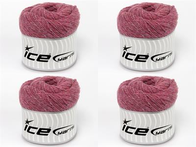 4x100gr. RECYCLED WOOL Orkide  Lüks, Kışlık, Yün, 100% Yün