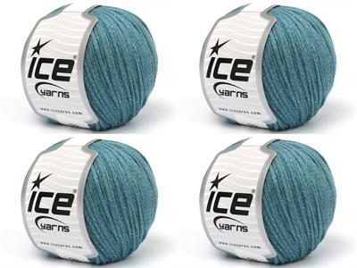 4x100gr. VISCOSE GLITZ Metalik Simli, Viskon Cam Göbeği Metalik Simli, Viskon, Yazlık İplikler