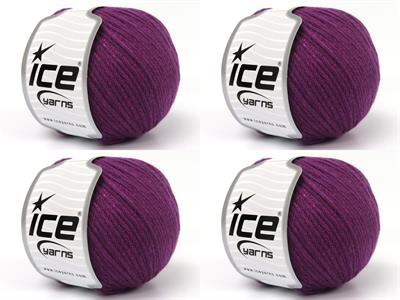 4x100gr. VISCOSE GLITZ Metalik Simli, Viskon Lavanta Metalik Simli, Viskon, Yazlık İplikler