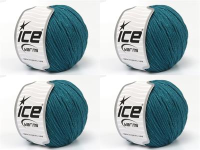 4x100gr. VISCOSE GLITZ Metalik Simli, Viskon Çamurcun Metalik Simli, Viskon, Yazlık İplikler