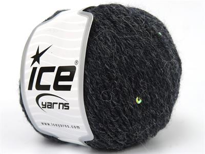 4x50gr. ALPACA PAILLETTE Alpaka, Akrilik Antrasit Metalik Simli, Lüks, Alpaka, Kışlık, Yün, Boncuklu Pullu, Akrilik