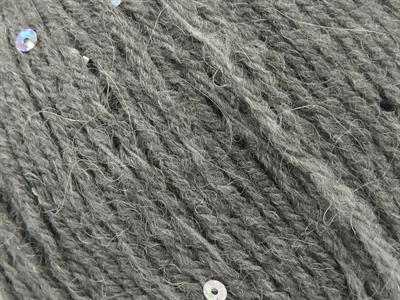 4x50gr. ALPACA PAILLETTE Alpaka, Akrilik Gri Metalik Simli, Lüks, Alpaka, Kışlık, Yün, Boncuklu Pullu, Akrilik