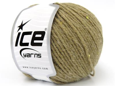 4x50gr. ALPACA PAILLETTE Alpaka, Akrilik Açık Kamel Metalik Simli, Lüks, Alpaka, Kışlık, Yün, Boncuklu Pullu, Akrilik