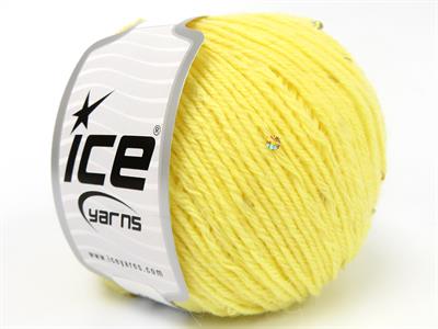 4x50gr. ALPACA PAILLETTE Alpaka, Akrilik Açık Sarı Metalik Simli, Lüks, Alpaka, Kışlık, Yün, Boncuklu Pullu, Akrilik