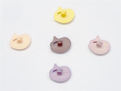 5 Dolphin Figure Buttons Mixed Lot 15mm long