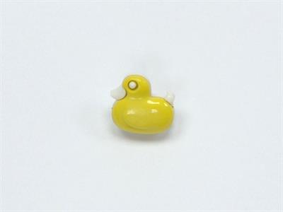 5 Duck Figure Buttons Pistachio Green 15mm long