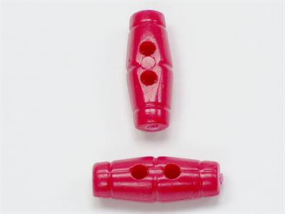 5 Shepherd Buttons Dark Fuchsia 15mm long