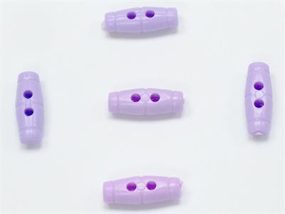 5 Shepherd Buttons Light Lilac 15mm long