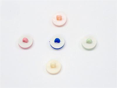 5 Smiley Face Figure Buttons Mixed Lot 15mm long