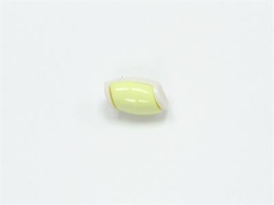 5 Water Bottle Figure Buttons Green, White 15mm long