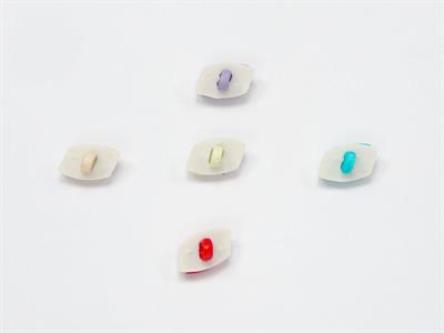 5 Water Bottle Figure Buttons Mixed Lot 15mm long