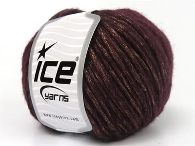 6x50gr. DISCO Viskon, Merino Yün Koyu Bordo Lüks, Merinos, Kışlık, Yün, Viskon, Worsted