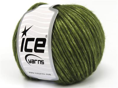 6x50gr. DISCO Viskon, Merino Yün Çim Yeşili Lüks, Merinos, Kışlık, Yün, Viskon, Worsted