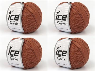 4x100gr. BAMBOO COTTON DELUXE Organik Pamuk, Bambu Bakır Bebe, Yazlık İplikler, Organik Pamuk, Pamuk, Bambu