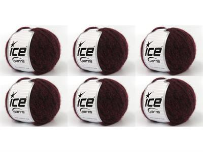 6x50gr. BABY ALPACA ARIA Bebe Alpaka, Yün Siyah, Kırmızı Lüks, Alpaka, Kışlık, Yün, Worsted