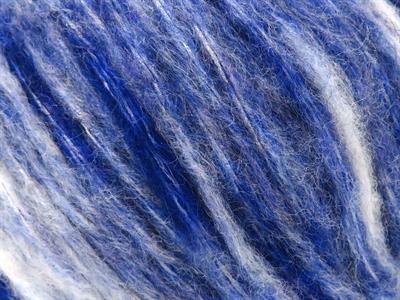 8x50gr. AIR WOOL SPOTS Yün, Akrilik Beyaz Kışlık, Yün, Batik Desenli, Worsted, Akrilik