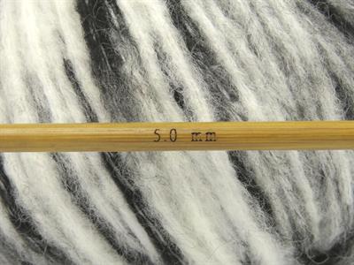 8x50gr. AIR WOOL SPOTS Yün, Akrilik Siyah, Beyaz, Gri Kışlık, Yün, Batik Desenli, Worsted, Akrilik