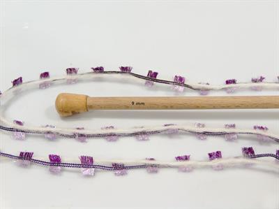 4x100gr. BUTTERFLY GLITZ Metalik Simli, Akrilik, Yün Mor, Açık Lila, Ekru Metalik Simli, Kışlık, Yün, Çok Kalın, Akrilik