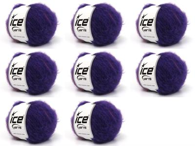 8x50gr. CHANCY MOHAIR Tiftik, Akrilik Pembe, Mor, Bordo, Açık Somon Kışlık, Yün, Tiftik, Batik Desenli, Worsted