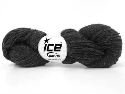 6x50gr. SHETLAND WOOL Yün Koyu Gri Lüks, Kışlık, Çok İnce, Yün, 100% Yün