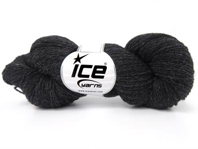 6x50gr. SHETLAND WOOL Yün Antrasit Lüks, Kışlık, Çok İnce, Yün, 100% Yün