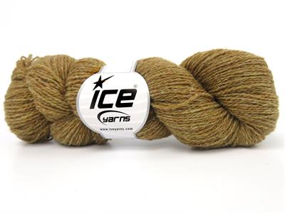 6x50gr. SHETLAND WOOL Yün Açık Kahve, Açık Haki Lüks, Kışlık, Çok İnce, Yün, 100% Yün