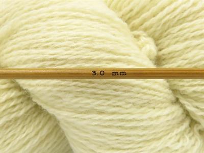 6x50gr. SHETLAND WOOL Yün Açık Krem Lüks, Kışlık, Çok İnce, Yün, 100% Yün