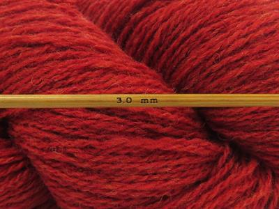 6x50gr. SHETLAND WOOL Yün Altın, Domates Kırmızı Lüks, Kışlık, Çok İnce, Yün, 100% Yün