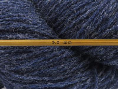 6x50gr. SHETLAND WOOL Yün Kot Mavisi Lüks, Kışlık, Çok İnce, Yün, 100% Yün