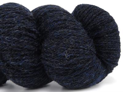 6x50gr. SHETLAND WOOL Yün Siyah, Koyu Mavi Lüks, Kışlık, Çok İnce, Yün, 100% Yün