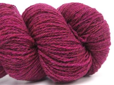 6x50gr. SHETLAND WOOL Yün Koyu Fuşya Lüks, Kışlık, Çok İnce, Yün, 100% Yün