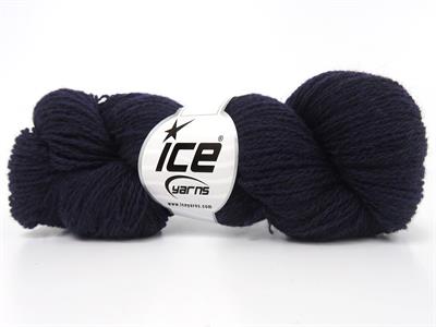6x50gr. SHETLAND WOOL Yün Siyah, Koyu laci Lüks, Kışlık, Çok İnce, Yün, 100% Yün
