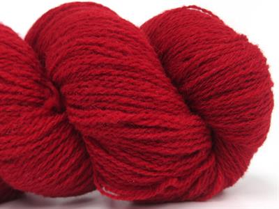 6x50gr. SHETLAND WOOL Yün Koyu kırmızı Lüks, Kışlık, Çok İnce, Yün, 100% Yün