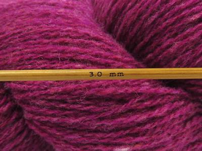 6x50gr. SHETLAND WOOL Yün Fuşya Lüks, Kışlık, Çok İnce, Yün, 100% Yün