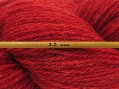 6x50gr. SHETLAND WOOL Yün Kırmızı, Altın Lüks, Kışlık, Çok İnce, Yün, 100% Yün