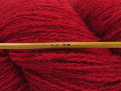 6x50gr. SHETLAND WOOL Yün Koyu kırmızı Lüks, Kışlık, Çok İnce, Yün, 100% Yün