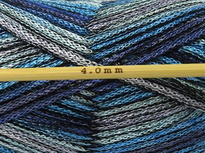 4x100gr. STARRY NIGHT Akrilik Mavi Tonları Yazlık İplikler, Tığ İşi, Zincir, Akrilik